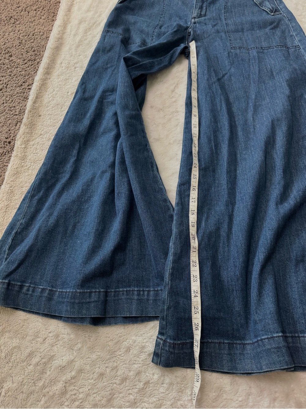 Pilcro Anthropologie High-Rise Ultra Wide-Leg Jeans - Picture 13 of 15